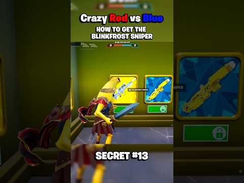Unlock the Blinkfrost Sniper in Crazy Red vs Blue in Fortnite! [RVB Secret]