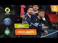 MESSI EN MBAPPÉ SPELEN HEERLIJK SAMEN! ? | PSG vs Étiennie | Ligue 1 2021/22 | Samenvatting
