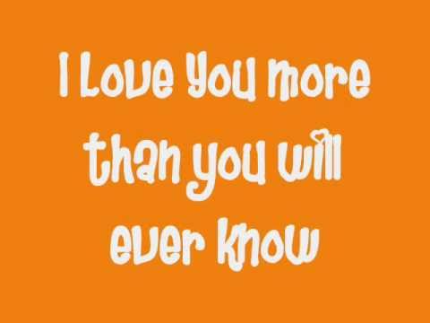 I Love You More Than You Will Ever Know by NeverShoutNever [Lyrics]