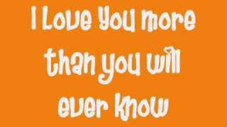 I Love You More Than You Will Ever Know by NeverShoutNever [Lyrics]