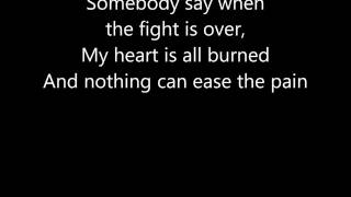 Sunrise Avenue - Somebody Help Me (Lyric)