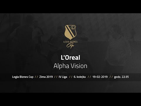 Skrót spotkania L'Oreal - Alpha Vision ( Legia Biznes Cup Zima 2019 )