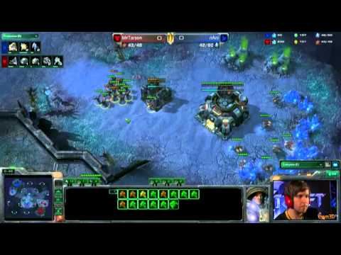 EU Bnet Invit. 2011 - Starcraft II - Game 1 - Dignitas Naniwa (P) VS Millenium Tarson (T) Part 1/2