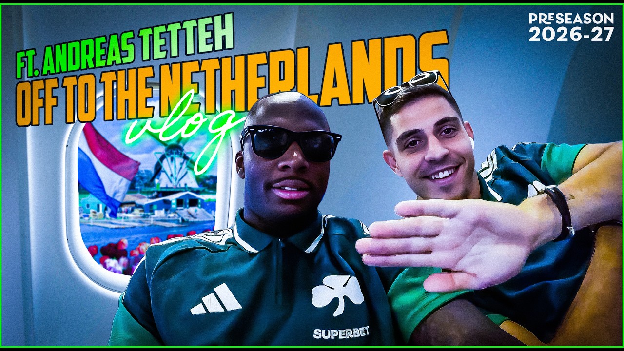 Off to the Netherlands Vlog ft. Tetteh | pao.gr