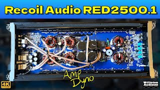 Recoil Audio RED2500.1 2500W Subwoofer Amp Dyno Test