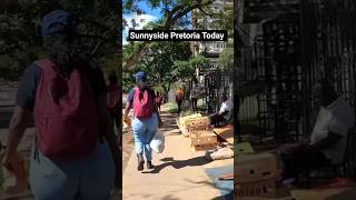 This is Sunnyside Pretoria Today 🇿🇦 #citywalk