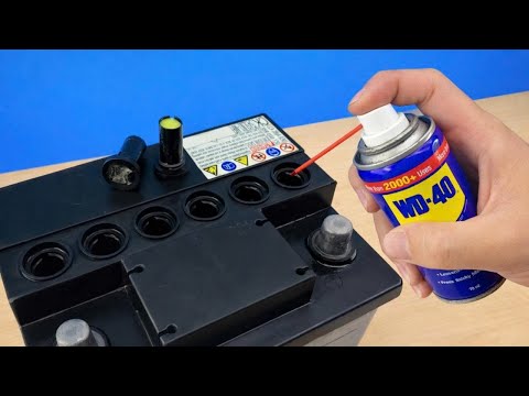 🚗Car Battery Lasts Forever! This Toothpaste Trick Works in 1 Minute!