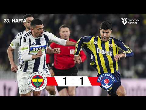 Fenerbahçe (1-1) Kasımpaşa - Highlights/Özet | Trendyol Süper Lig - 2025/26