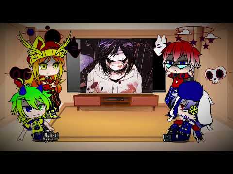 Países Reagindo a Jeff The Killer Song | Hora de Dormir | Ishida | Minha AU |