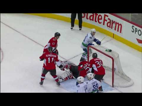 Canucks At Senators - Kyle Wellwood Goal - 02.04.10 - HD
