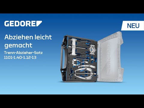 Abziehen leicht gemacht | Trenn-Abzieher-Satz 1101-1.40-1.12-13 von GEDORE