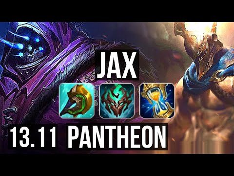 JAX vs PANTH (TOP) | 900+ games, 1.1M mastery, 5/2/8 | KR Grandmaster | 13.11