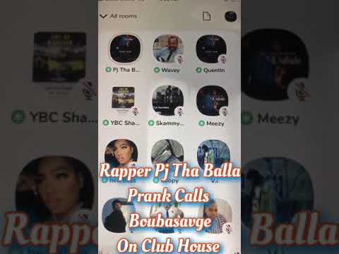 Rapper Pj Tha Balla Prank Calls Boubasavge On ClubHouse