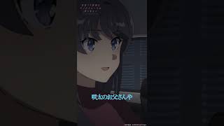 アニメ『青春ブタ野郎はサンタクロースの夢を見ない』第11話・ピックアップ❶｜#青ブタ  #アニメ #anime