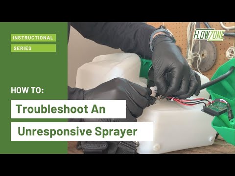 How To: Troubleshoot An Unresponsive Sprayer | FlowZone®