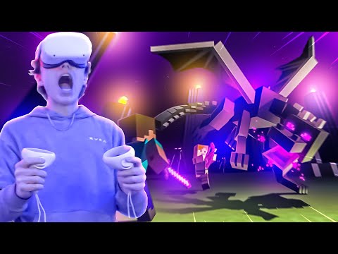 Minecraft VR Is Actually Terrifying