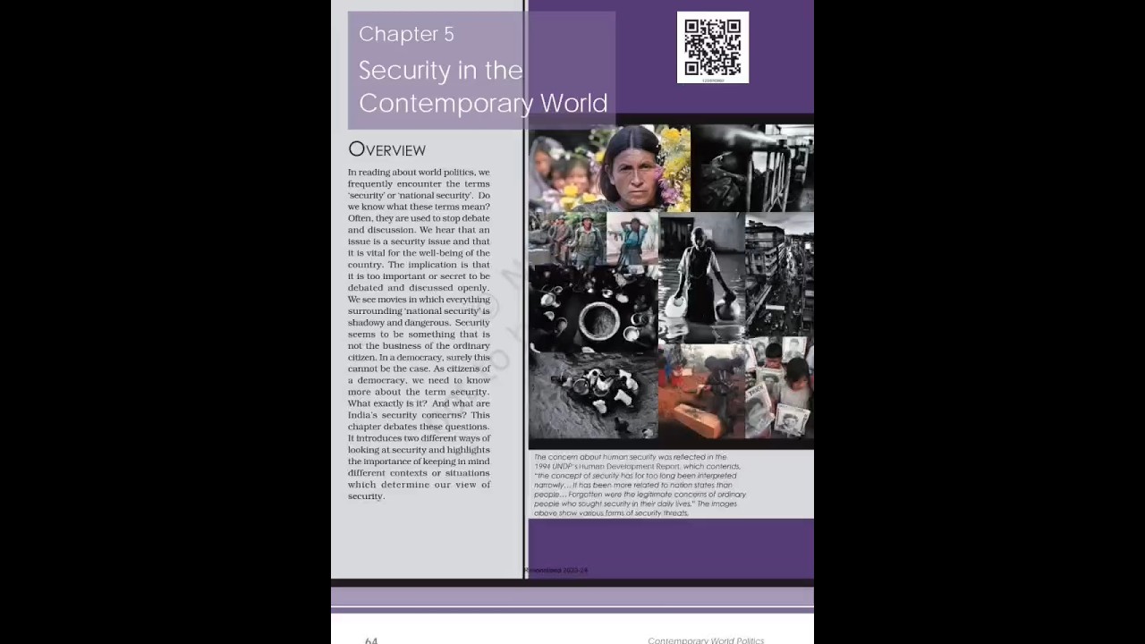 Security In The Contemporary World // Class 12 Political Science Important Topics #humanitieskaksha