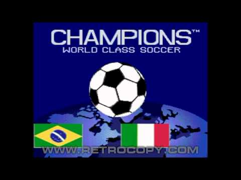 Champions World Class Soccer Megadrive