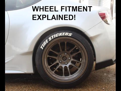 Rocket Bunny Wheel Fitment Explained In Detail BRZ FRS GT86