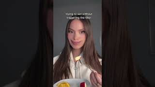 trying to eat without triggering the filter ???