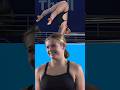 Outstanding Girl Diver Executing Handstand Dive | Womens 10M Platform😍 Mikali Dawson #diving #shorts