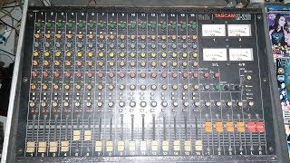 Video thumbnail for test audio mixer TASCAM M-216 (16ch) made in japan by Miftahul Muzakki