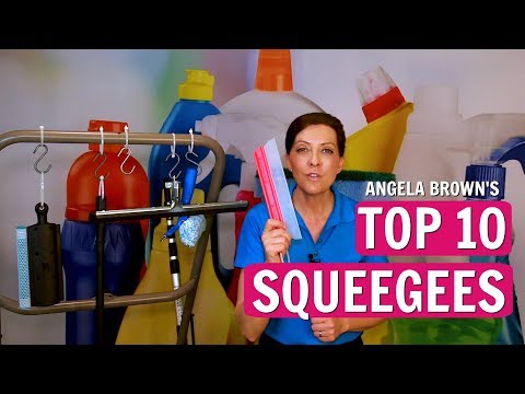 Angela Brown's Top 10 Squeegees for Cleaning