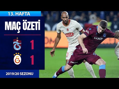 ÖZET: Trabzonspor 1-1 Galatasaray | 13. Hafta - 2019/20