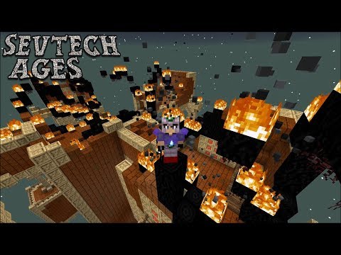 A Tower In Flames : SevTech Ages Lp Ep #22 Minecraft 1.12