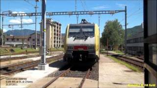 preview picture of video 'al Deposito Locomotive di Chiasso'