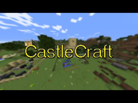 Обложка видео-обзора для сервера CastleCraft