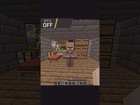 RTX ON vs OFF: Villager Reactions !⚡