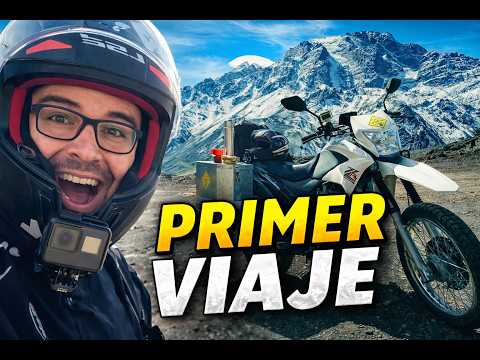 Mi primer viaje en moto solo… ¿llegaré a la cordillera?