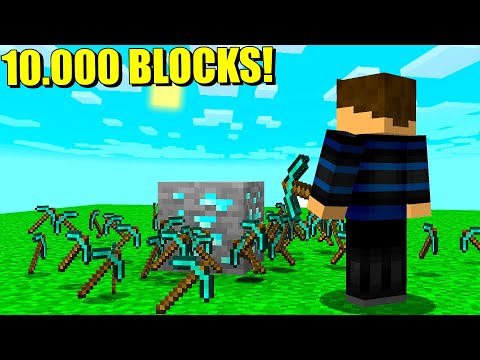Jeg minede 10.000 Blocks i en One-Block, og sådan gik det...