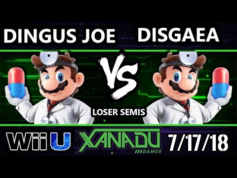 S@X 259 Smash 4 - Dingus Joe (Dr. Mario) Vs. Disgaea (Dr. Mario) - Wii U Losers Semis