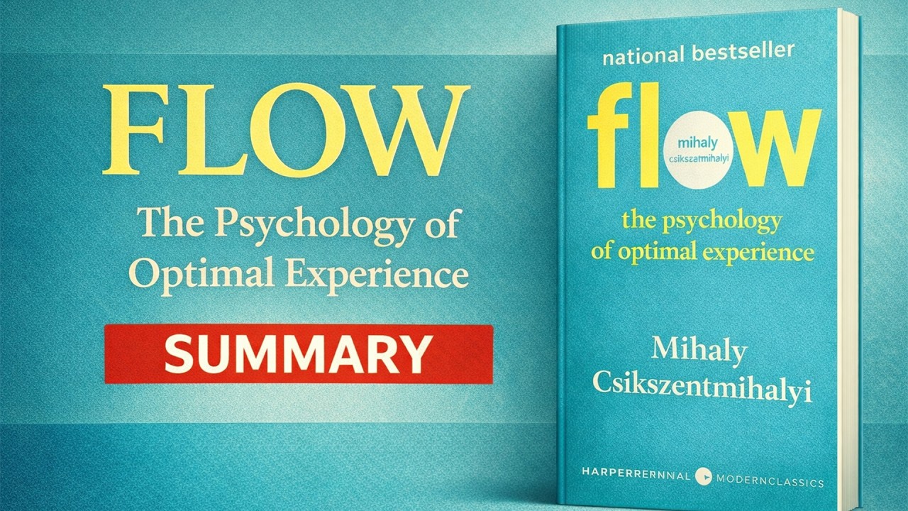 Flow: The Psychology of Optimal Experience by Mihaly Csikszentmihalyi