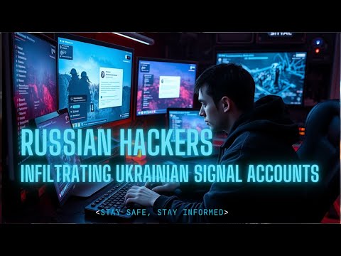Russian Hackers Compromise Ukrainian Signal Communications
