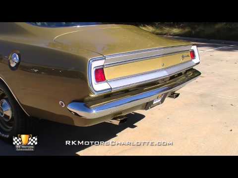 1968 Plymouth Barracuda Formula S Video