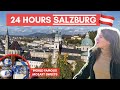 24 hrs in SALZBURG, Austria | Shopping, Sightseeing, good Food ♥️🇦🇹
