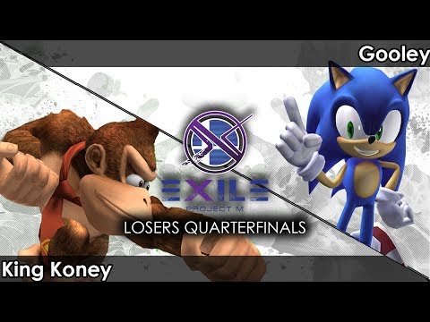 Project M: SMT | King Koney (DK) V Avalanche | Gooley (Sonic) - Exile 94 Tournament SSBPM