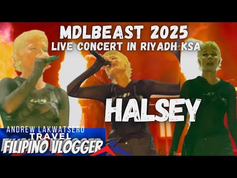 HALSEY- LIVE FULL CONCERT PERFORMANCE IN MDLBEAST SOUNDSTORM 2025 RIYADH SAUDI ARABIA