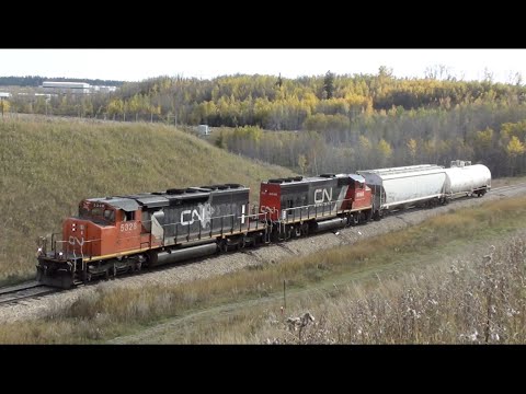 CN 555 - Red Deer North Industrial Spur - October 2014