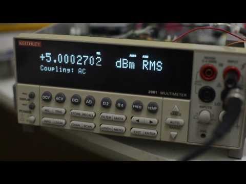 Keithley 2001 zero-cross comparator check