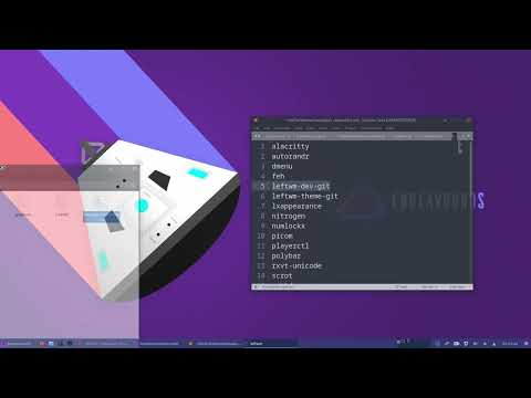 ArcoLinux : 2804 IT is all Arch Linux - EndeavourOS - Installing Leftwm