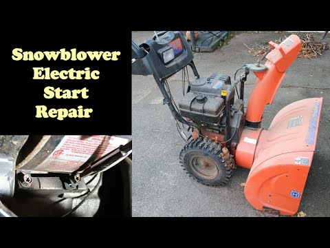 Snowblower Electric Start Easy Fix - Husqvarna Tecumseh