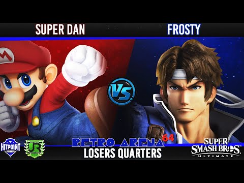 Ultimate Singles  LOSERS QUARTERS - Super Dan (Mario) vs Frosty (Richter)