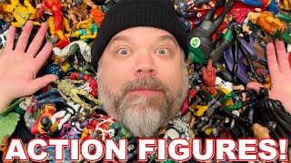 Buying Big Bags of DC & Marvel ACTION FIGURES + What Sold