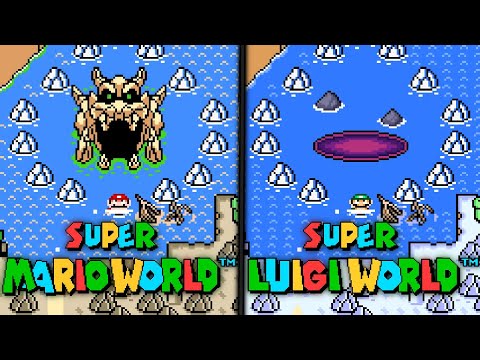 Super Luigi World (SNES) - Chocolate Island #6. ᴴᴰ