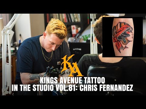 Chris Fernandez Girl Head Tattoo | In The Studio Vol. 81