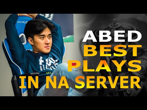 ABED GOD - SOME OF HIS BEST PLAYS IN NA SERVER | DOTA 2 Gameplay